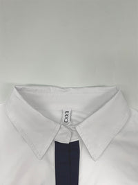 Loose Puff Sleeves Split-Joint Lapel Blouses&Shirts Tops