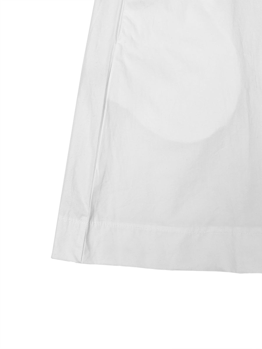 Pockets Solid Color Three-Dimensional Flower Half Sleeves Loose Off-The-Shoulder Mini Dresses