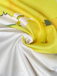 Buttoned Flower Print Pockets Split-Side High-Low Long Sleeves Stand Collar Blouses&Shirts Tops