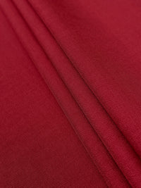 Elasticated Waist High Waisted Big Hemline Pleated Pockets Solid Color Zipper Wide Leg Pants