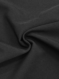Pleated Solid Color High Waisted Loose Pants