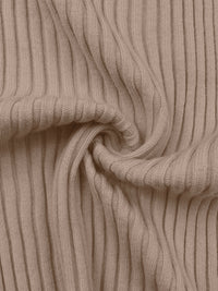 Loose Asymmetric Solid Color Split-Joint High Neck Sweater Tops