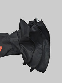 Buttoned Contrast Color Flower Print Flared Sleeves Long Sleeves Lapel Blouses&Shirts Tops