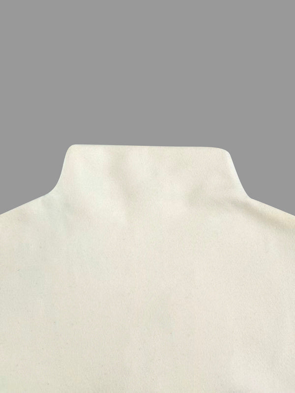 Long Sleeves Loose Flower Print High Neck 1 Piece Cape