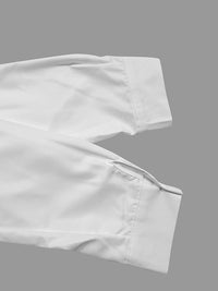 Gradient Printed Split-Joint Split-side High-low Loose Lapel Blouses&shirts Tops