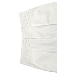Pockets Solid Color High Waisted Loose Trousers Pants