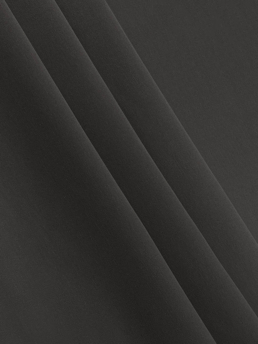 Pleated Solid Color Split-Joint High Waisted Loose Trousers Pants