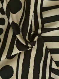 Loose Wide Leg Polka-Dot Striped Casual Pants Bottoms Trousers