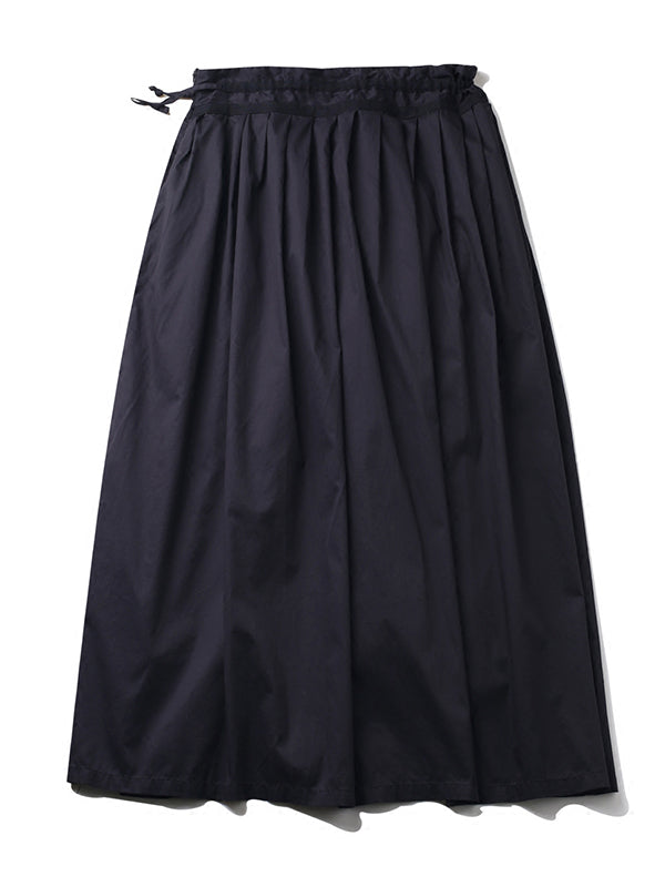 Simple Black Light Loose Skirt Dress