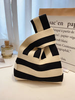 Stripe Beige Black