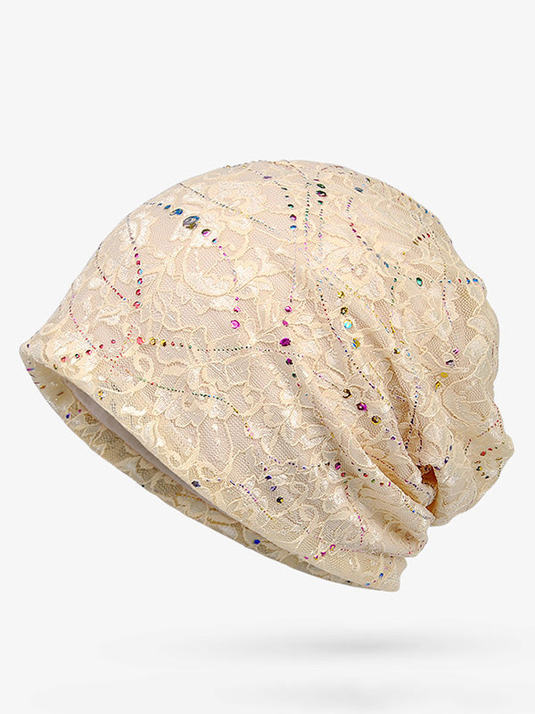 Bohemia Cotton Floral Hat Accessories