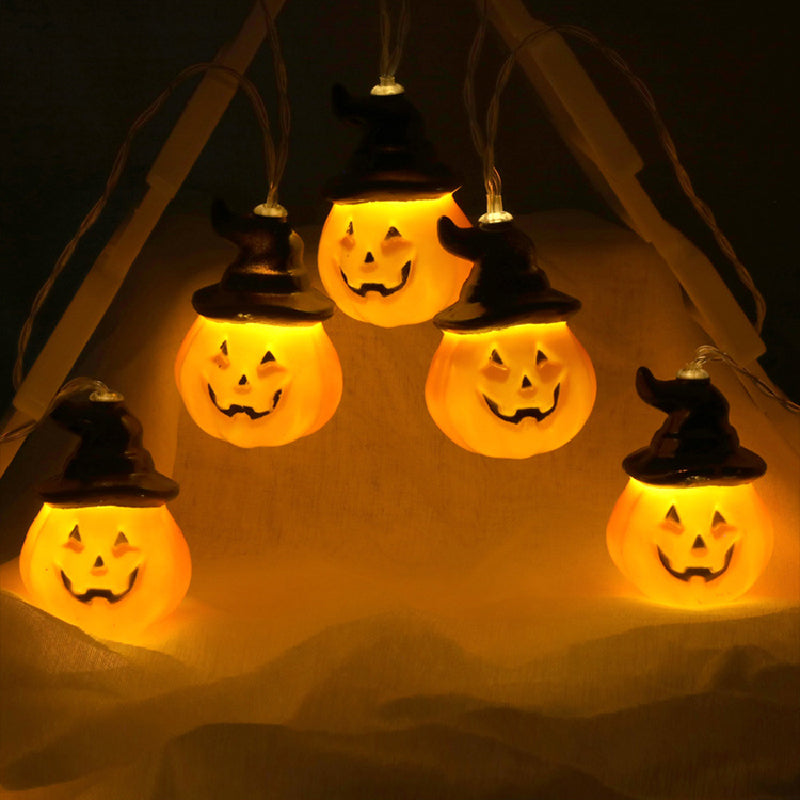 Pumpkin LED String Lights Halloween Decoration Lights Fairy Light Lamp Lantern Helloween Decoration
